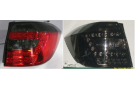 Задние фонари на Toyota Highlander красные, черные для 09-11 года